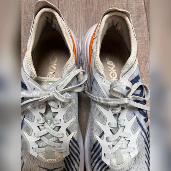 HOKA one one Carbon X-SPE RUNNING proflyx Sneakers blue orange Size 12 $159 - Picture 4 of 7